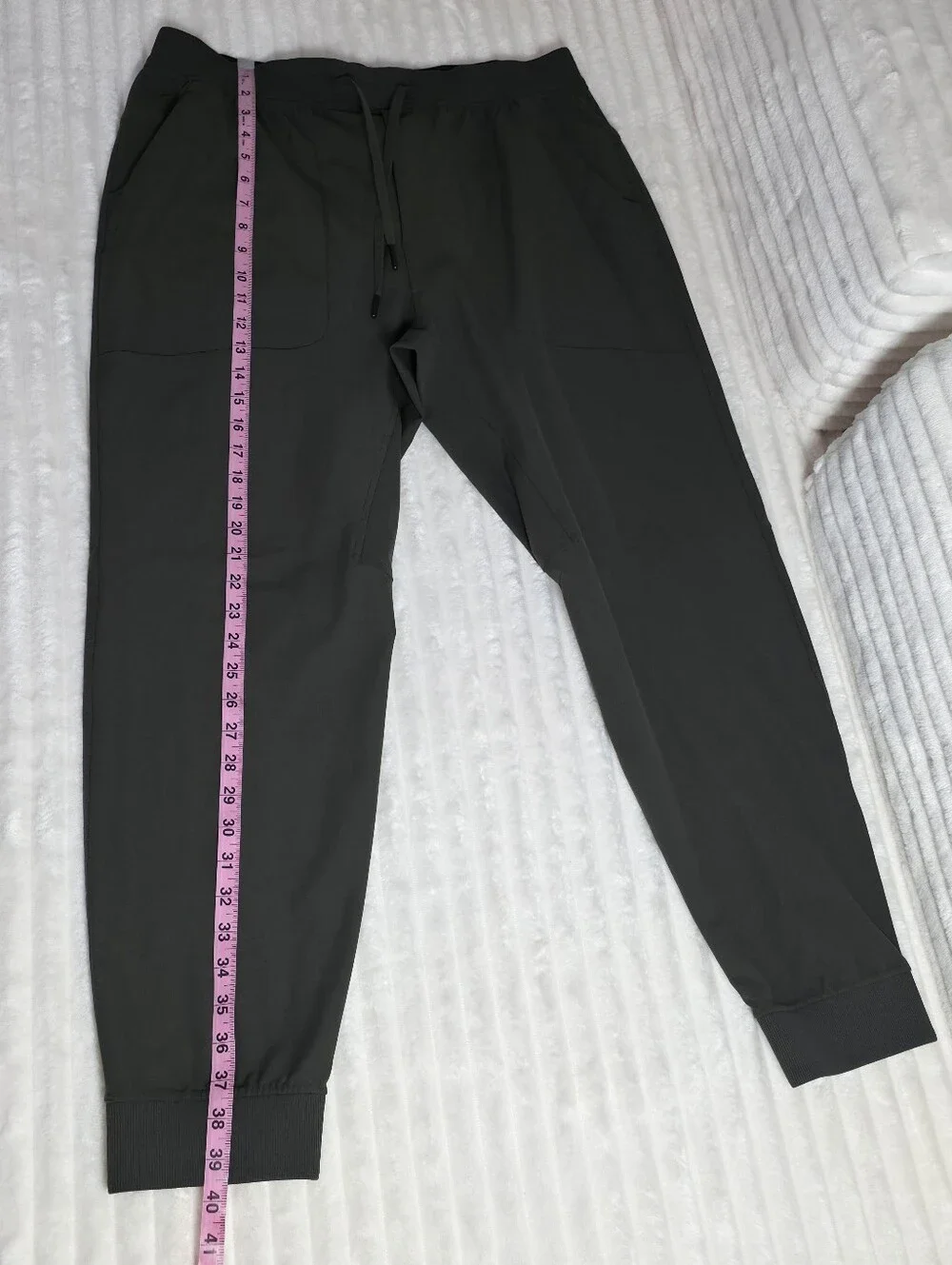 Lululemon ABC Men's Skinny-Fit Joggers, Army Green, XL, Lululemon Sweatpants